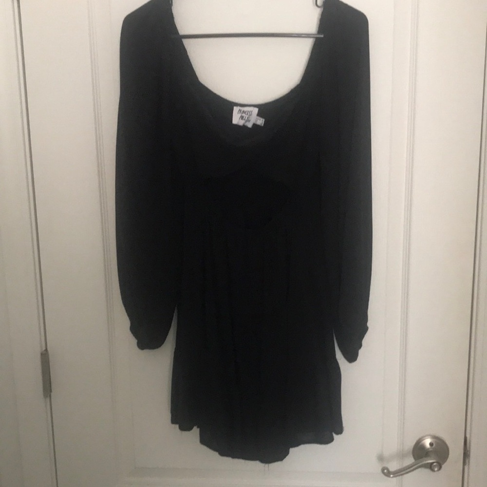 Princess Polly Black Cutout Dress
